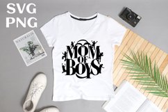 Mom of boys quote Svg Png Product Image 3