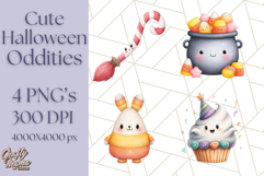 Cute Halloween Candy PNG Clipart Product Image 1