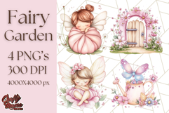Fairy Garden PNG Clipart, Whimsical Magical Elements Png Product Image 1