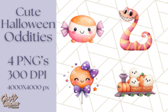 Cute Halloween Candy PNG Clipart Product Image 1