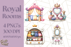 Princess Castle Room PNG Clipart for Royal Interiors &amp; Scene Product Image 1