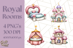 Princess Castle Room PNG Clipart for Royal Interiors &amp; Scene Product Image 1