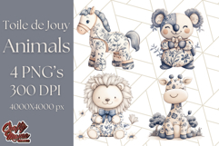 Blue Floral Stuffed Animal Clipart PNG, Cute Stuffed Animals Product Image 1
