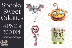 Spooky Sweet Halloween Candy PNG Clipart Product Image 1