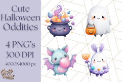 Cute Halloween Candy PNG Clipart Product Image 1