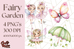 Fairy Garden PNG Clipart, Whimsical Magical Elements Png Product Image 1