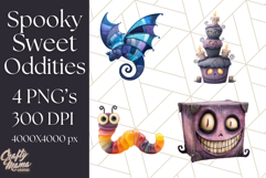 Spooky Sweet Halloween Candy PNG Clipart Product Image 1