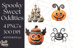 Spooky Sweet Halloween Candy PNG Clipart Product Image 1