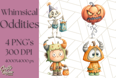 Whimsical Halloween Candy PNG Clipart Product Image 1