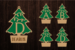 Christmas Alphabet, Christmas Letters, Christmas Monogram Product Image 1