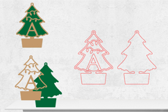 Christmas Alphabet, Christmas Letters, Christmas Monogram Product Image 2