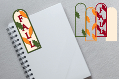Fall Bookmark Papercut Layered Product Image 1