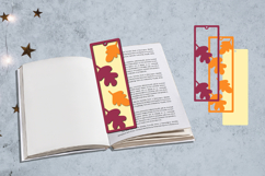 Fall Bookmarks Papercut Layered Product Image 1