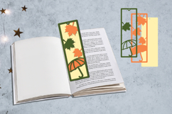 Fall Bookmarks Papercut Layered Product Image 1