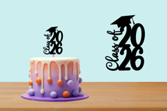 Class of 2026 svg, Graduation Topper 2026 Product Image 1