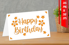 Simple Birthday Card, Birthday Insert Card, Cricut Joy Product Image 1