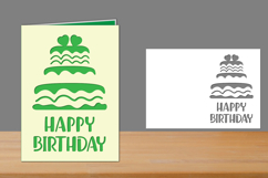 Birthday Card, Happy Birthday Papercut Product Image 1