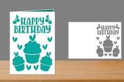 Birthday Card, Happy Birthday Papercut Product Image 1