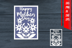 Happy Mothers Day, Mother Day Papercut Product Image 1