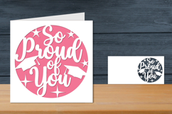Graduation Card, So proud of you Product Image 1