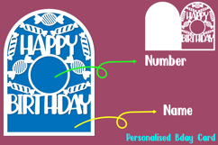 Personalised Birthday Card, Personalized Card Product Image 1