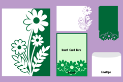 Wedding Trifold Pocket Invitation, Birthday Product Image 1