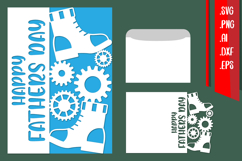 Happy Fathers Day card With Envelope Product Image 1