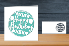 Happy Birthday Papercut Card Product Image 1