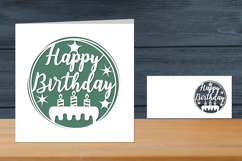 Happy Birthday Papercut Card Product Image 1