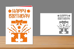 Birthday Card, Happy Birthday Papercut Product Image 1