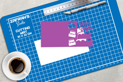 Birthday Papercut Card, Birthday Card, Birthday Cut files Product Image 2