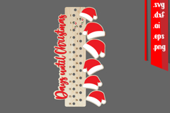 Christmas Countdown | Candy Cane Christmas Calendar Product Image 1