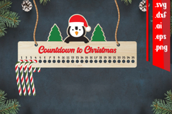 Christmas Countdown | Candy Cane Christmas Calendar Product Image 1