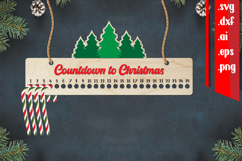 Christmas Countdown | Candy Cane Christmas Calendar Product Image 1