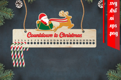 Christmas Countdown | Candy Cane Christmas Calendar Product Image 1