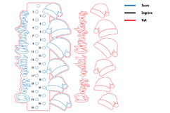 Days Until Christmas Bundle, Christmas Countdown, Candy Cane Product Image 2