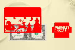 Christmas Money Envelope Papercut, Christmas Money Holder Product Image 1