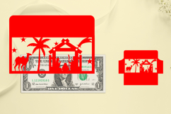 Christmas Money Envelope Papercut, Christmas Money Holder Product Image 1