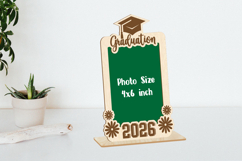 2026 Graduation Photo Frame Bundle, Wooden Photo Frame Product Image 1