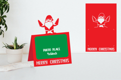 Christmas Photo Frame Papercut, Christmas Decor Product Image 1