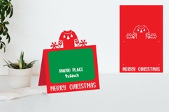 Christmas Photo Frame Papercut, Christmas Decor Product Image 1