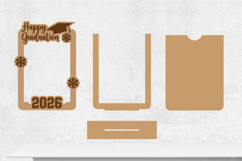 2026 Graduation Photo Frame, Wooden Photo Frame, Class of Product Image 2