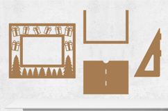 Christmas Photo Frame Lasercut Product Image 2