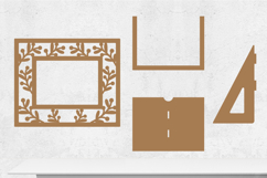 Christmas Photo Frame Lasercut Product Image 2