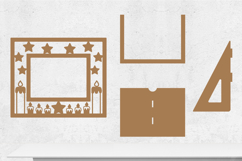 Christmas Photo Frame Lasercut Product Image 2