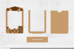 Graduation Photo Frame, Wooden Photo Frame, Class of 2026 Product Image 2