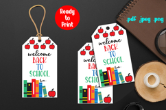 Welcome Back to School Gift Tag Printable Product Image 1