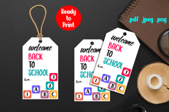 Back to School Gift Tag, Welcome Back to School Printable Product Image 1