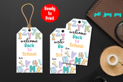 Back to School Gift Tag, Welcome Back to School Printable Product Image 1