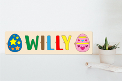 Personalized Name Puzzle With letters A-Z Laser Cut Product Image 1